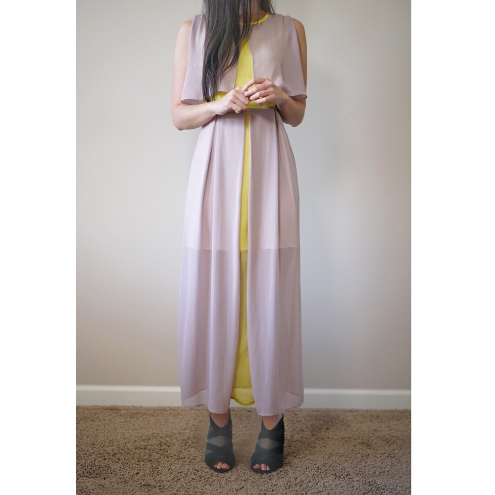 Flowy chiffon dress